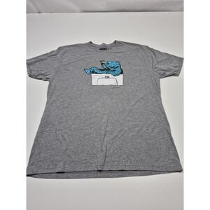 Yeti Shirt Mens XL Gray Bear Cooler Graphic Outdoor Camping Tee Tagless Soft